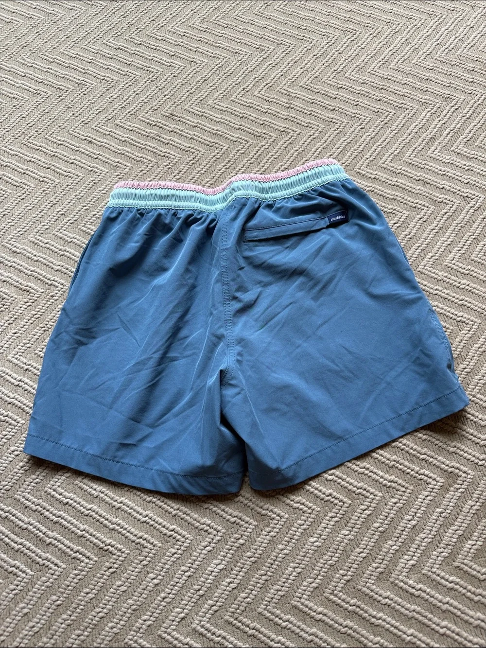 Chubbies size small swim trunks 5.5” inseam